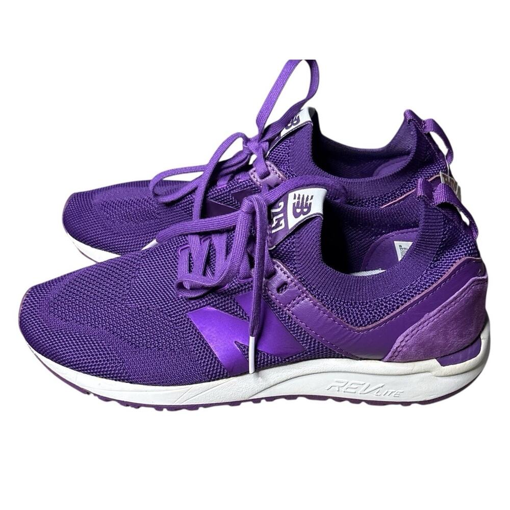New Balance 247 Purple Sneakers Runnning Walking Size 7.5 NEW